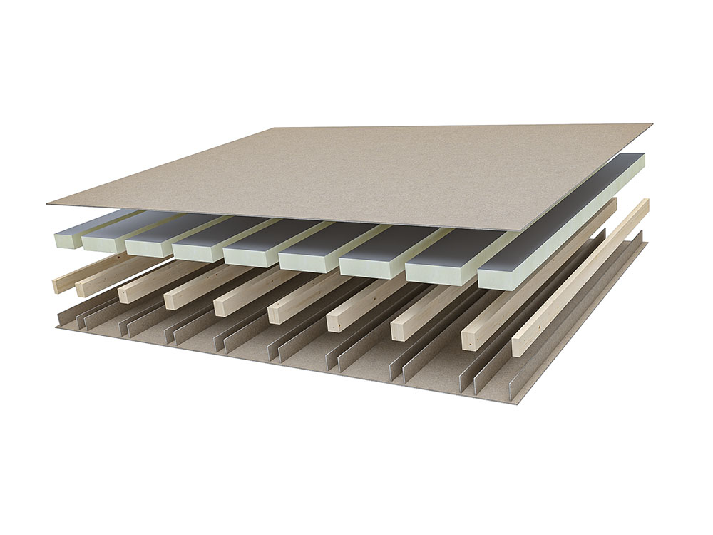 Insulated Composite Panel Roof
