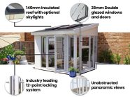 3m x 2.5m Addroom Conservatory Alternative Features