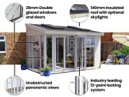 4m x 2.5m Addroom Conservatory Alternative Features