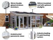 5m x 2.5m Addroom Conservatory Alternative Features