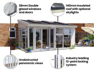 5m x 2.5m Addroom Conservatory Alternative Features