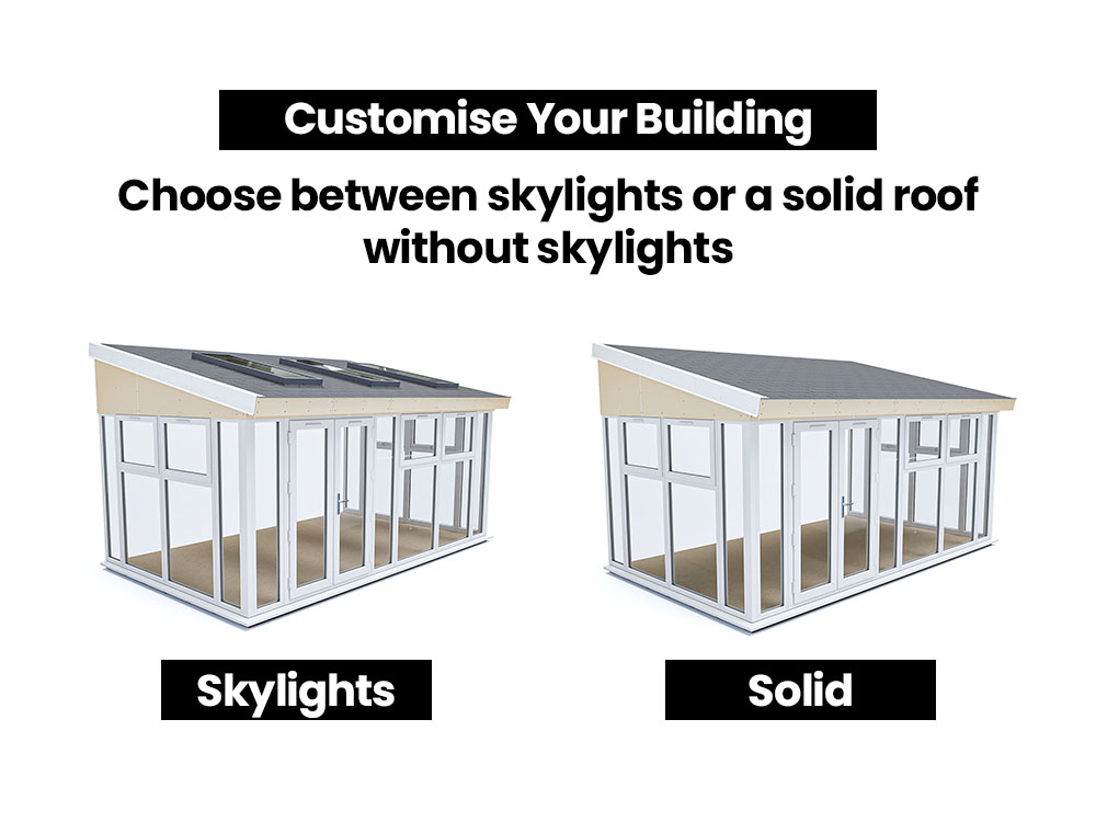 Addroom® Vision2 Conservatory Alternative | BuyGardenPods product image 8