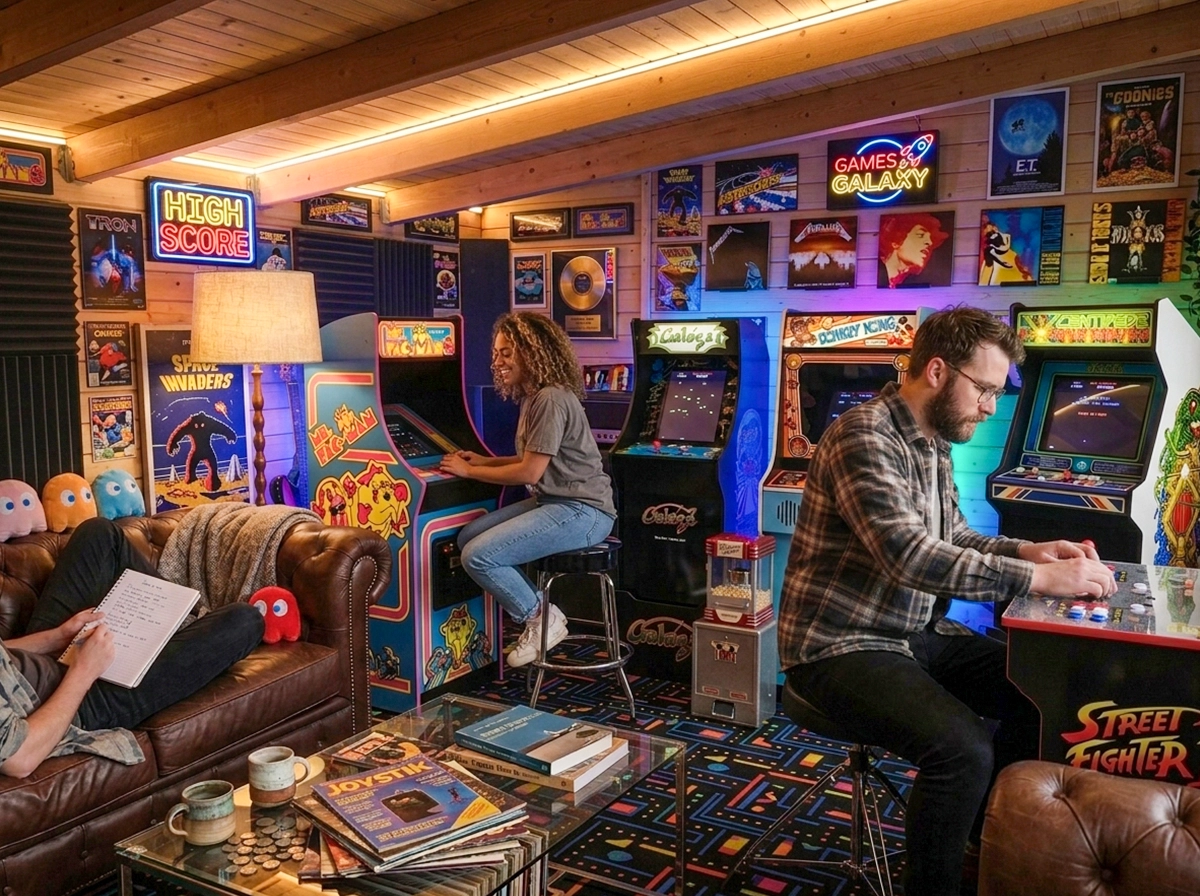 Retro arcade nights