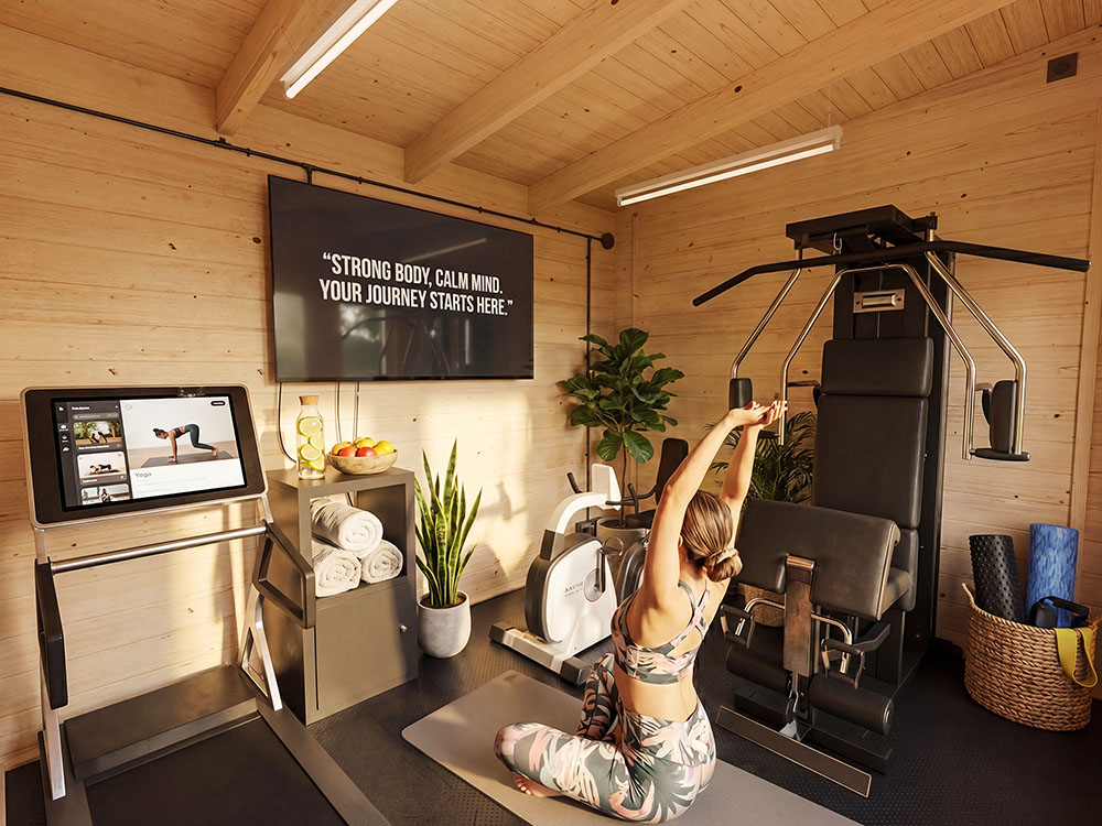 Luxury wellness studio