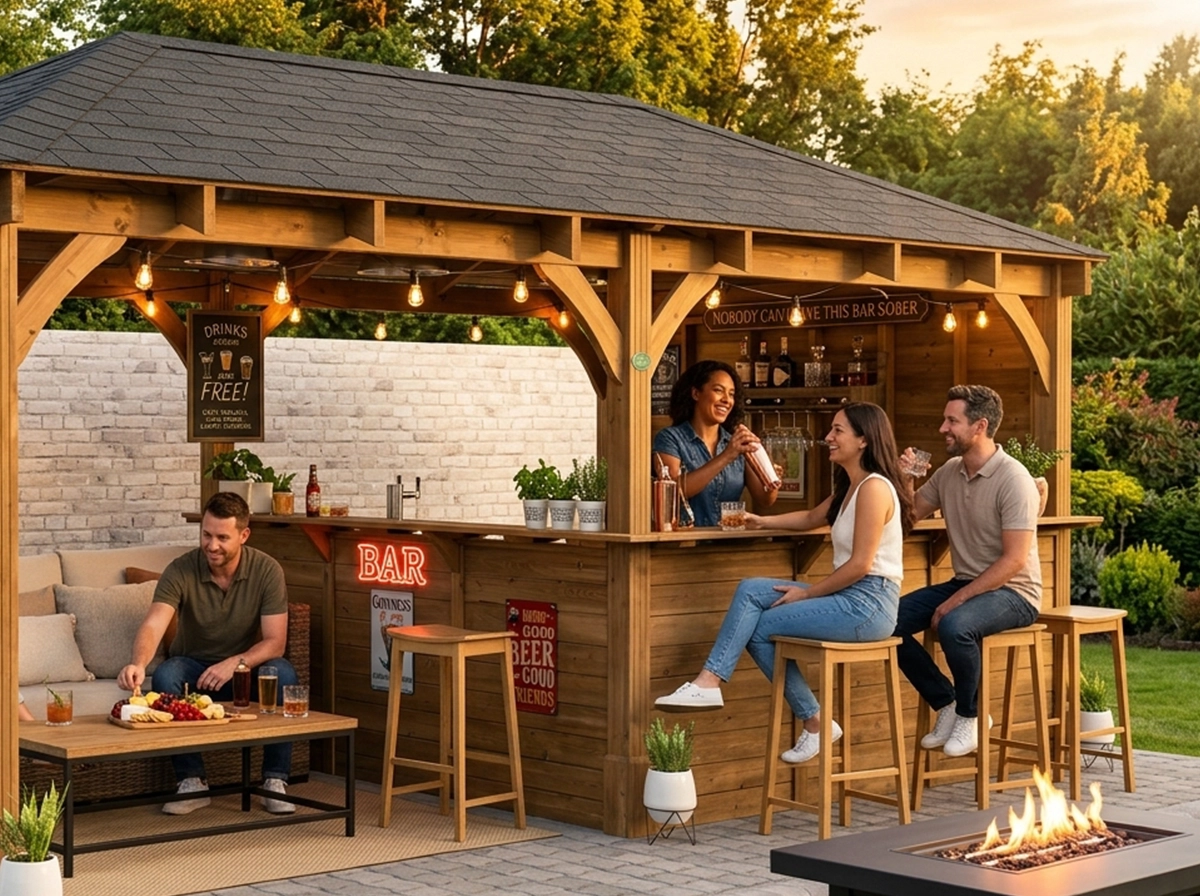 Pour, relax or stay awhile