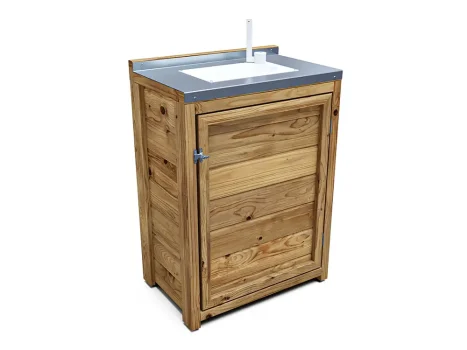 Garden Kitchen Single Sink Unit