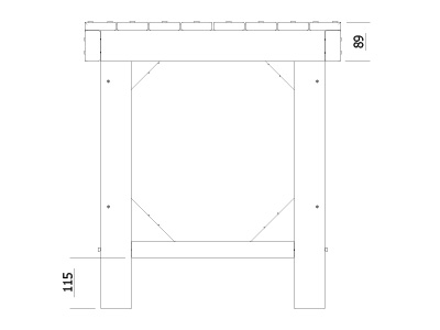 Freestanding Table 2-80