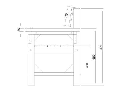 Garden bench 3