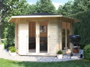 Wooden Hexagonal Garden Summer House 3.5m x 3m