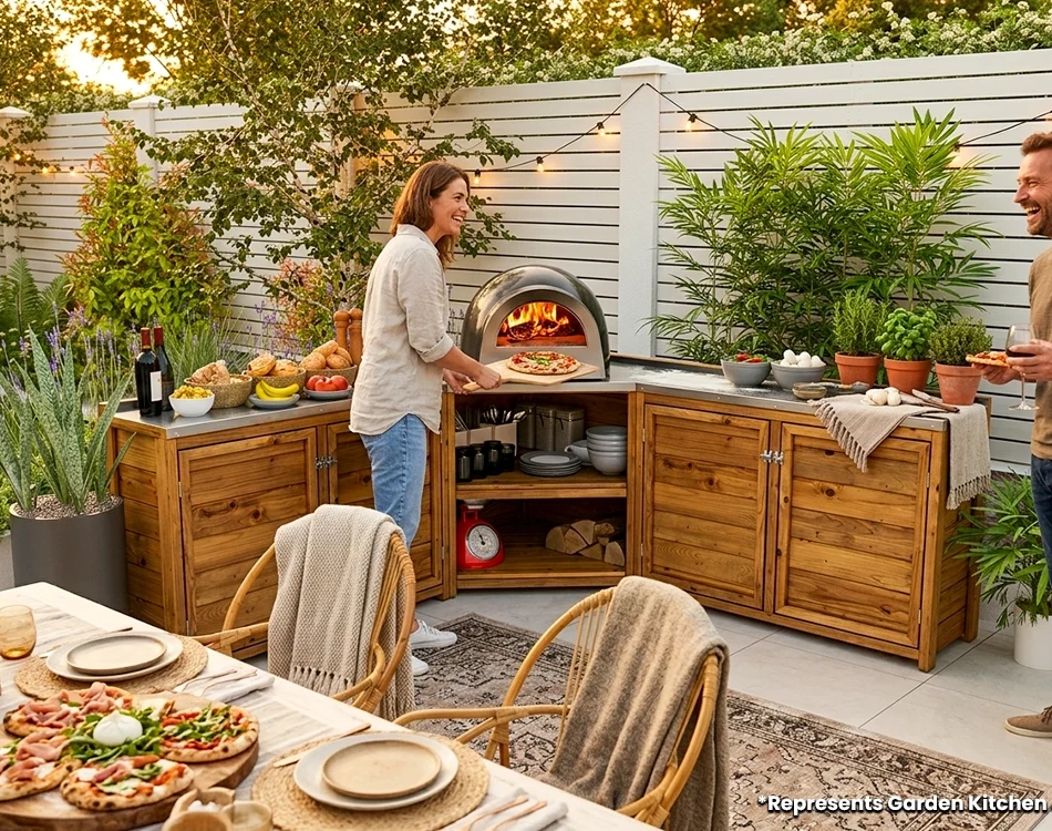 garden kitchen