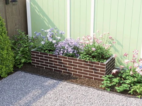 Brick Effect Garden Bed Planter 1800mm x 600mm x 400mm
