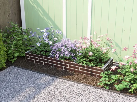 Brick Effect Garden Bed Planter 1800mm x 600mm x 200mm