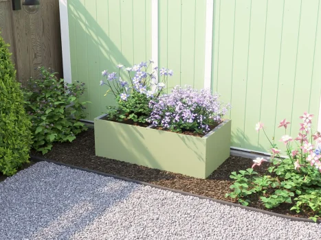 Green Garden Bed Planter 1200mm x 600mm x 400mm