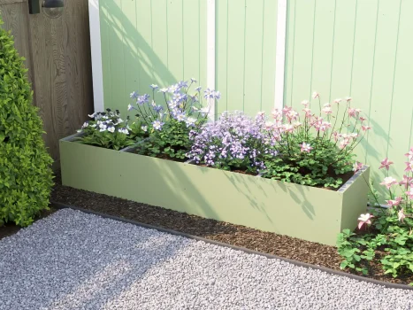 Green Garden Bed Planter 2400mm x 600mm x 400mm