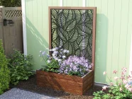 Garden Bed with Screen TImber