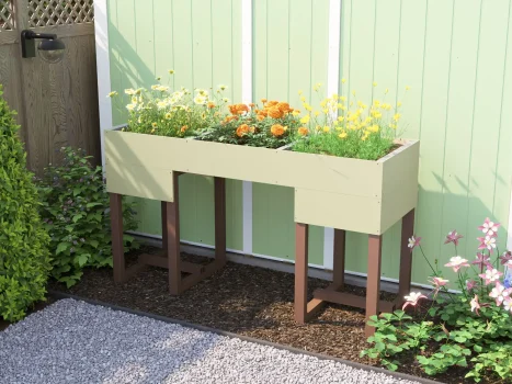 Green Elevated Raised Garden Bed 1800mm