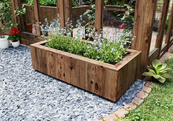 4ft External Planter