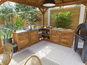 Outdoor-Kitchen-Gazebo-L-Sink-Left-Configuration