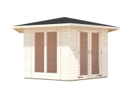 Wooden Hexagonal Garden Summer House 3.5m x 3m