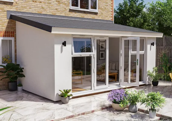 Rendered Addroom® Conservatory Alternative