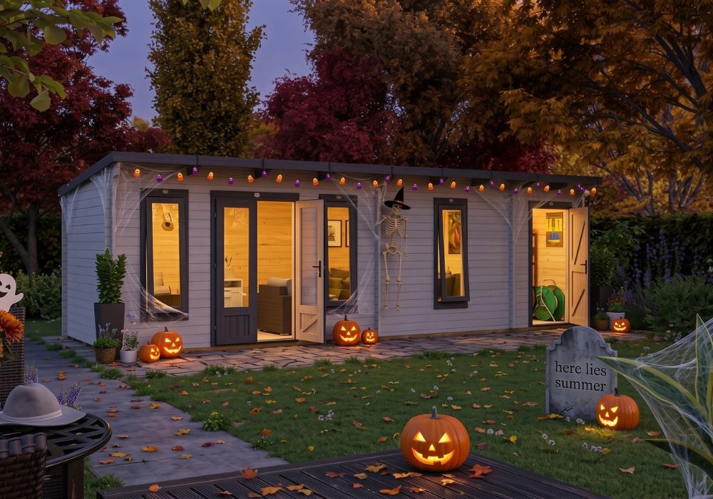 Halloween Log Cabin Cover