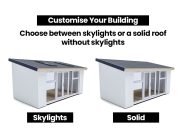 Rendered Addroom Conservatory Alternative Optional Skylights
