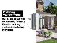Rendered Addroom Conservatory Alternative Secure 12 Point Locking System