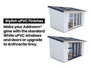 Rendered Addroom Conservatory Alternative Stylish uPVC Finishes